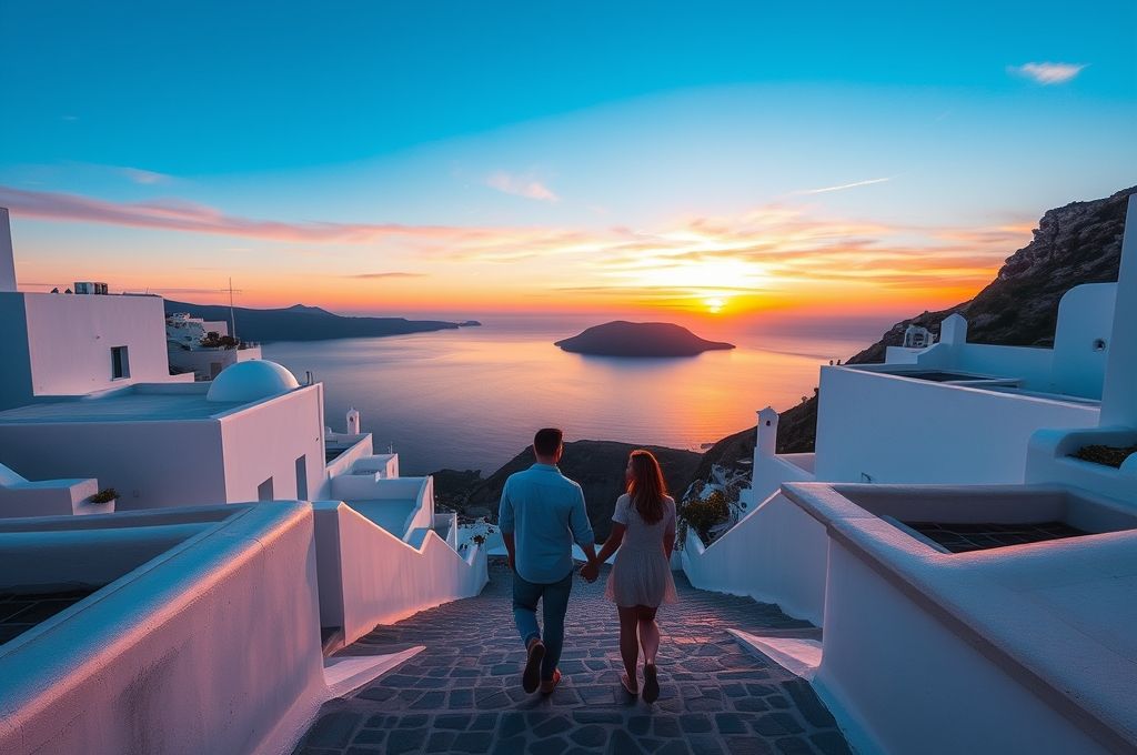 Santorini, Grécia Romance em Cada Esquina