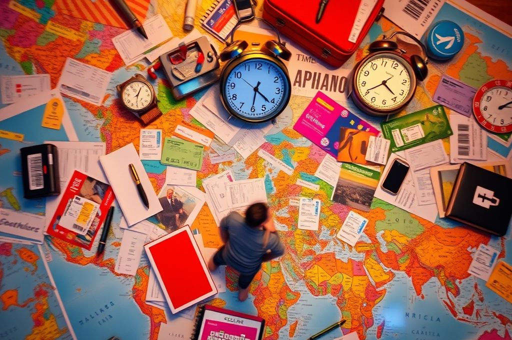 Superlotar o roteiro (tentar fazer tudo em pouco tempo)