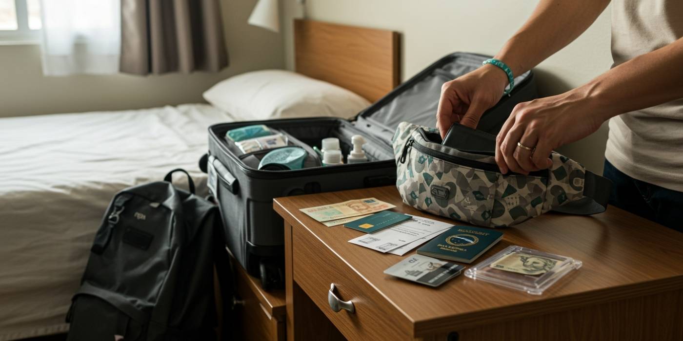 Como Guardar e Proteger Dinheiro e Documentos Durante a Viagem