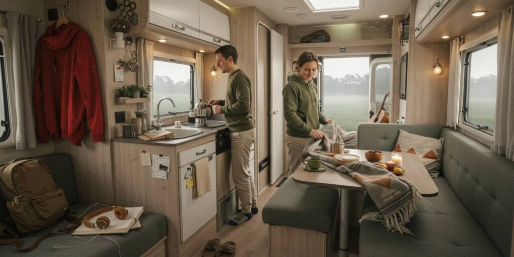 Convivência no Espaço Pequeno: Como Manter a Paz em Viagens Longas