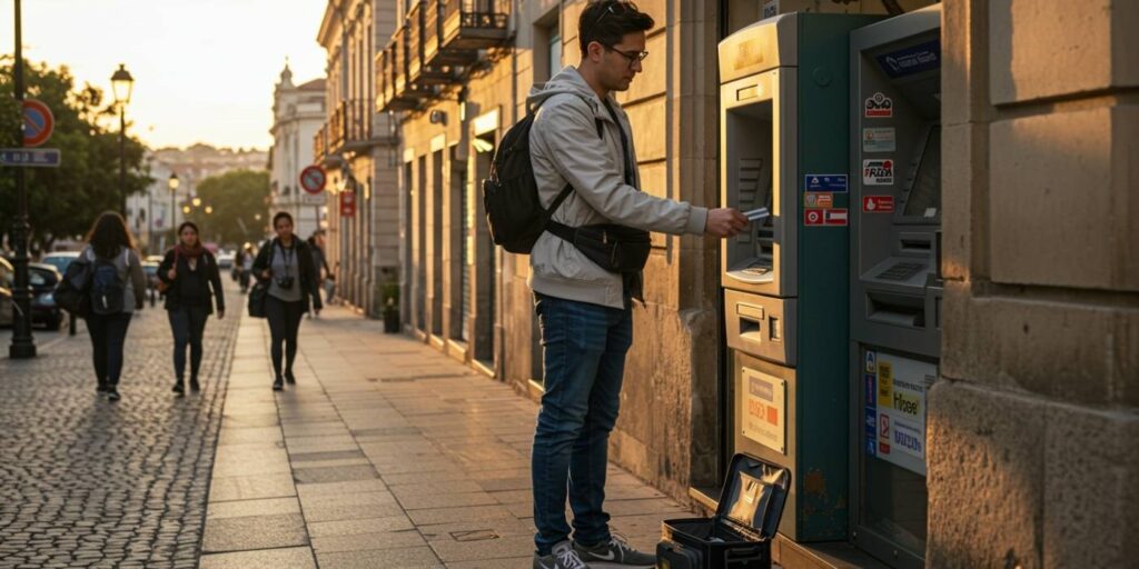 Cuidados com cartões e saques no exterior