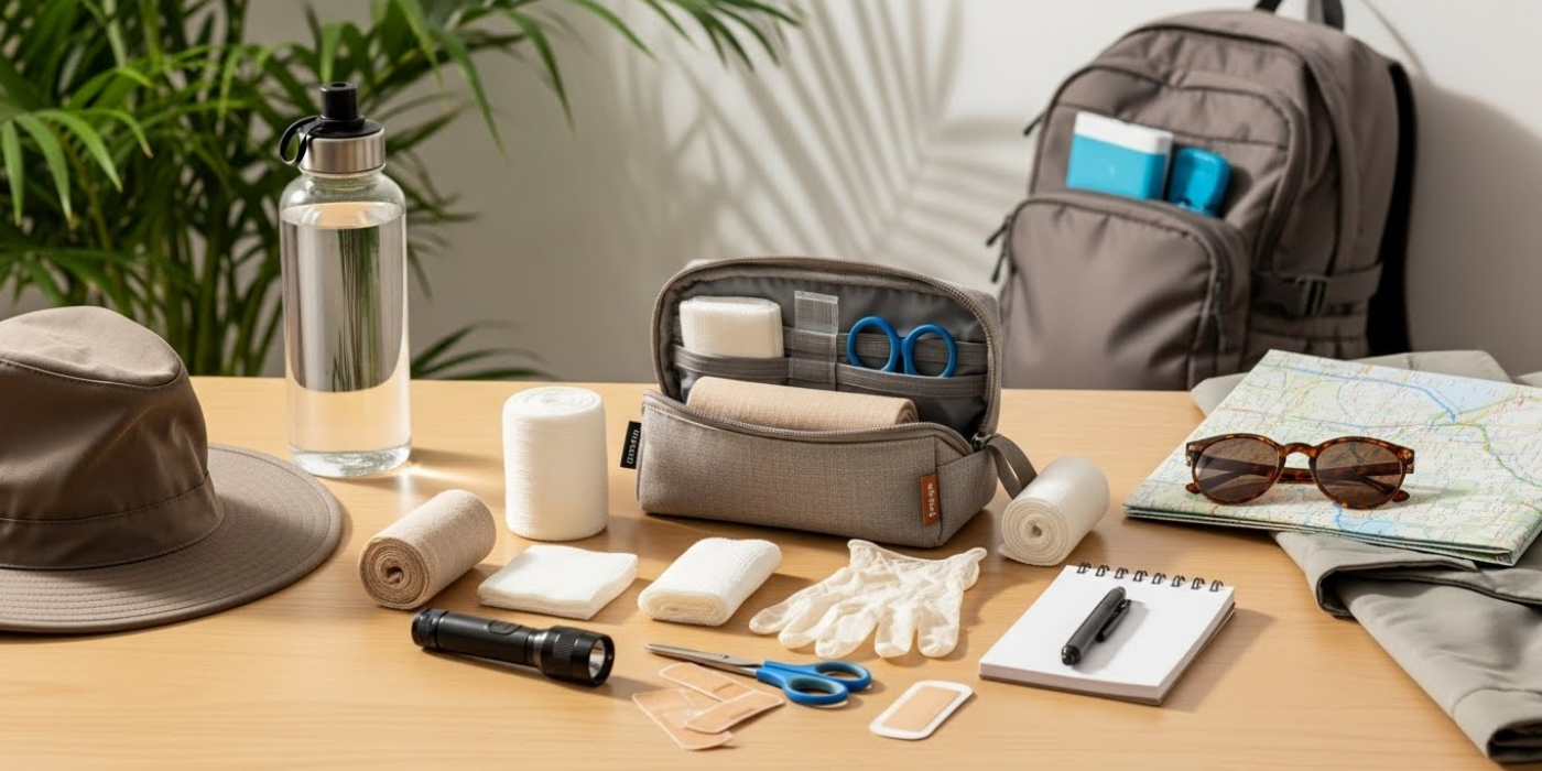 Como Montar um Kit de Primeiros Socorros Perfeito Para Viagens