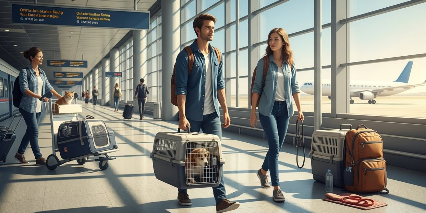Como Transportar Animais de Estimação em Aviões, Ônibus e Trens