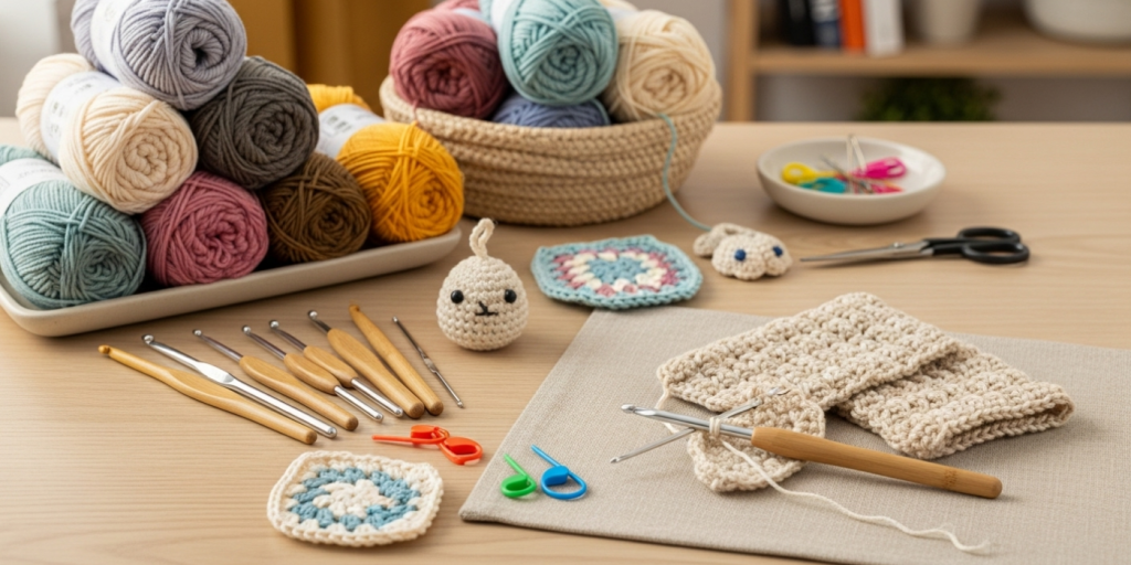 Beginner-Friendly Crochet Patterns That Build Skill and Confidence