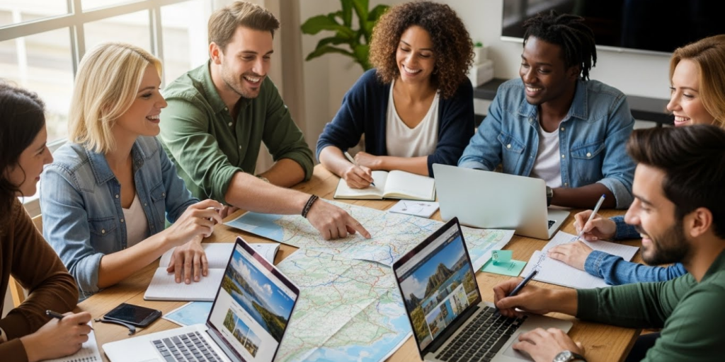 Como Organizar Viagens em Grupo Sem Dor de Cabeça