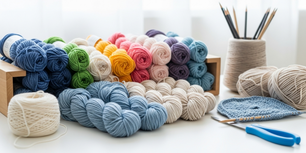 Complete Guide to Yarn Types for Crochet and Knitting Projects