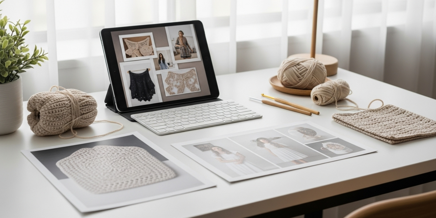 How to Create a Professional Crochet Portfolio for Clients