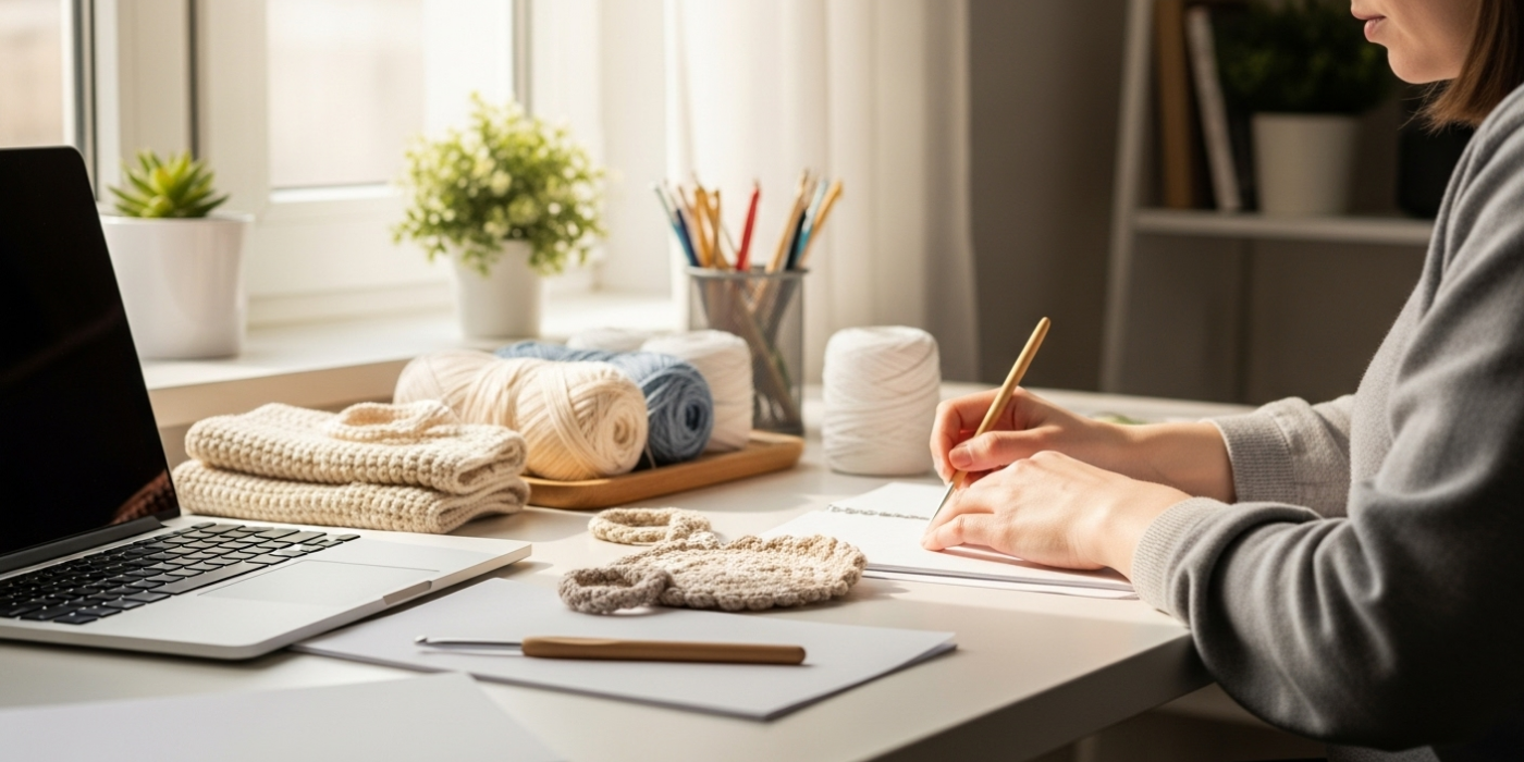 How to Turn Crochet Skills Into a Sustainable Side Business